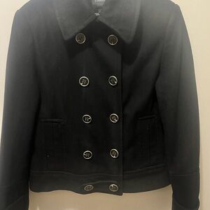 Express Cropped Pea Coat